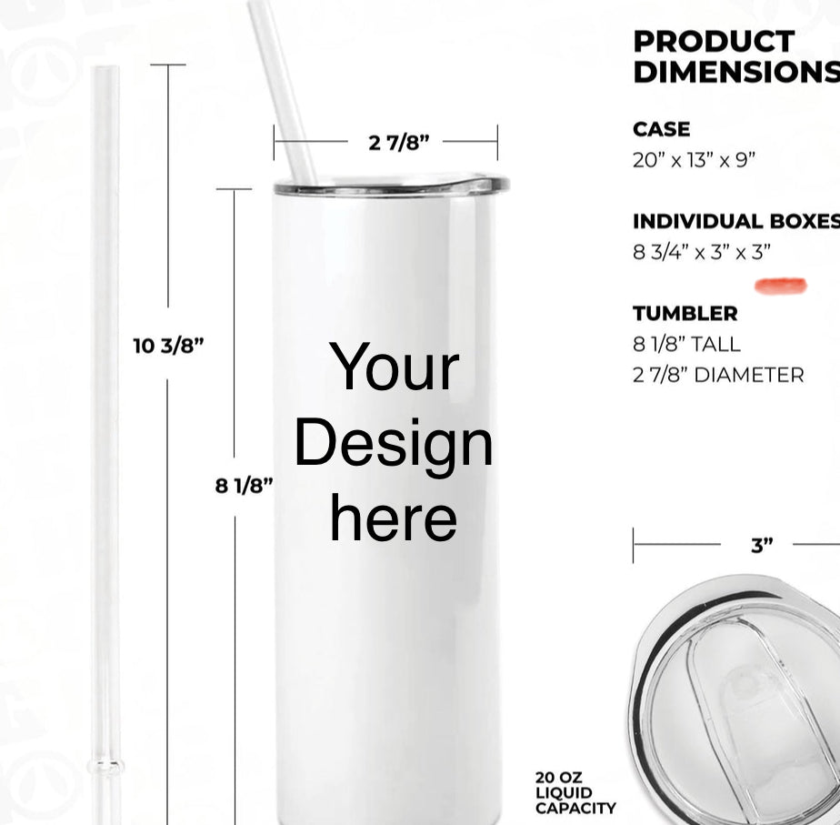 Custom Sublimation Tumbler