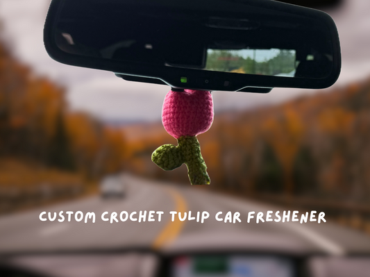Crochet Tulip Air Freshener